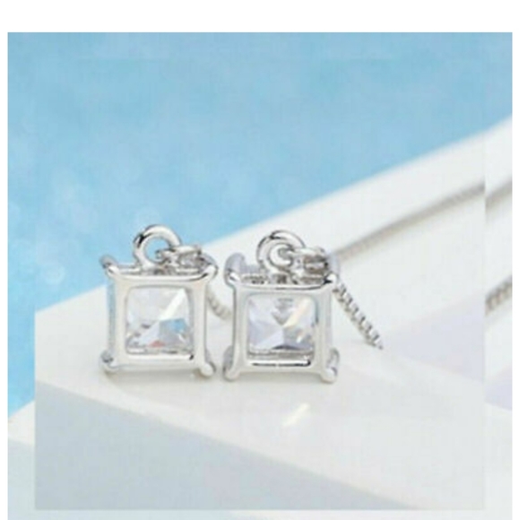 925 SILVER THREADER DANGLE EARRINGS - Picture 5 of 6